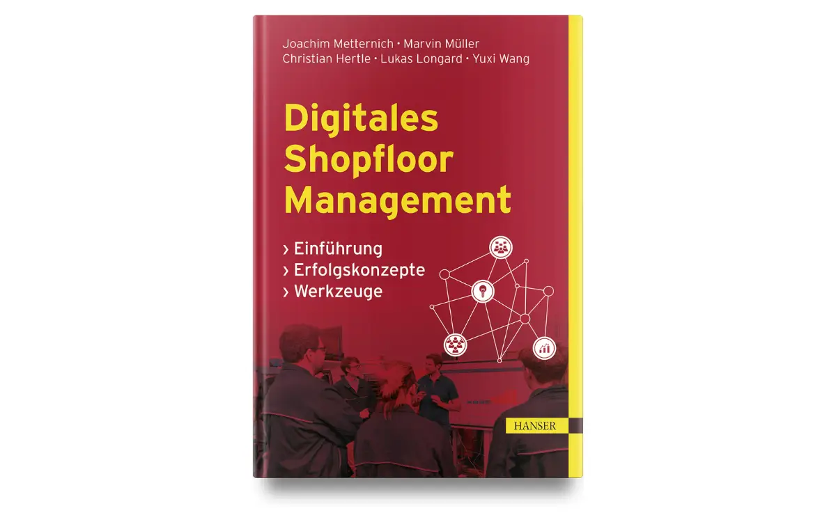 Digital Shopfloor Management Software wird von zwei Shopfloor Management Experten benutzt.